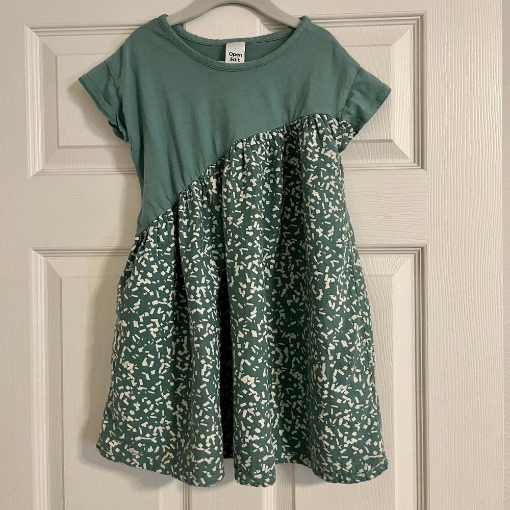 Open Edit (Nordstrom brand) // swing dress // teal // size 5 (runs small)